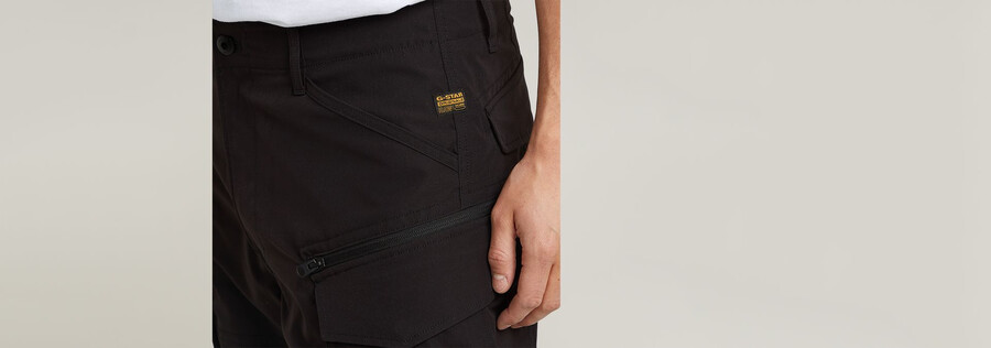 pantaloncini rovic zip relaxed