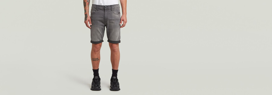 3301 pantaloncini di jeans aderenti