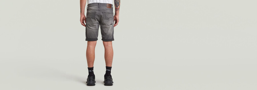 3301 pantaloncini di jeans aderenti