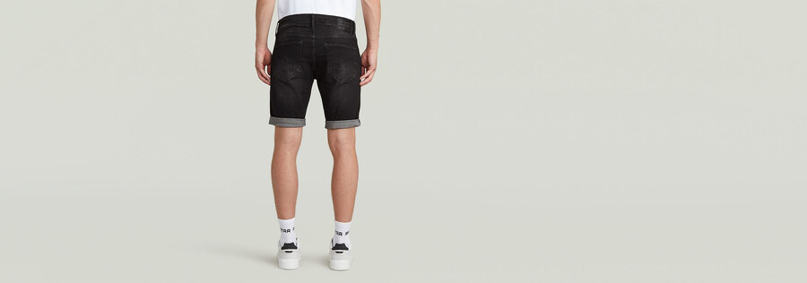 3301 pantaloncini di jeans aderenti