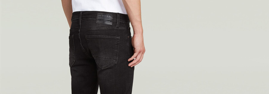 3301 pantaloncini di jeans aderenti