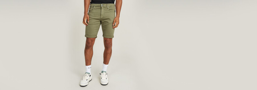 3301 pantaloncini di jeans aderenti