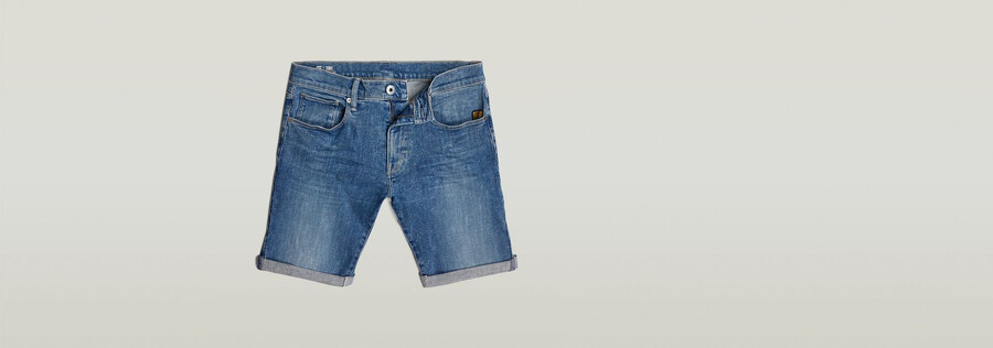 3301 pantaloncini di jeans aderenti