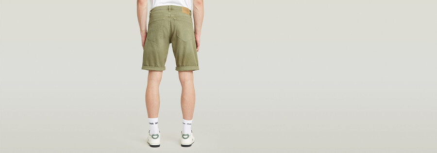 pantaloncini dritti mosa