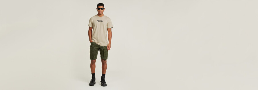 pantaloncini rovic zip regular