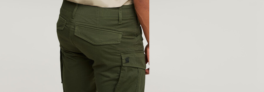 pantaloncini rovic zip regular