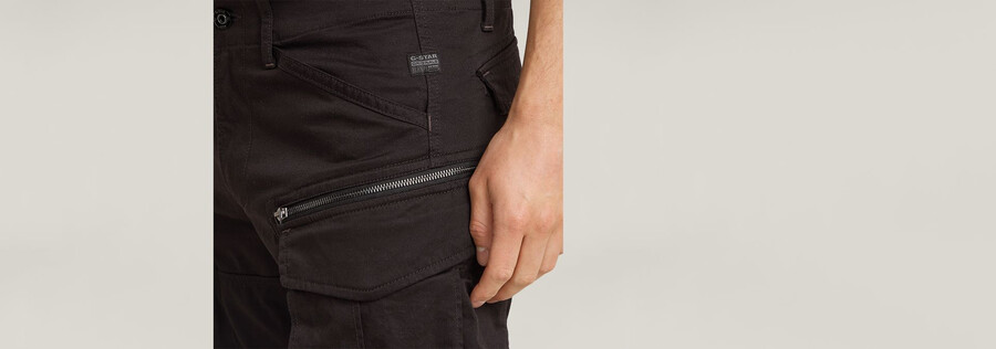 pantaloncini rovic zip regular