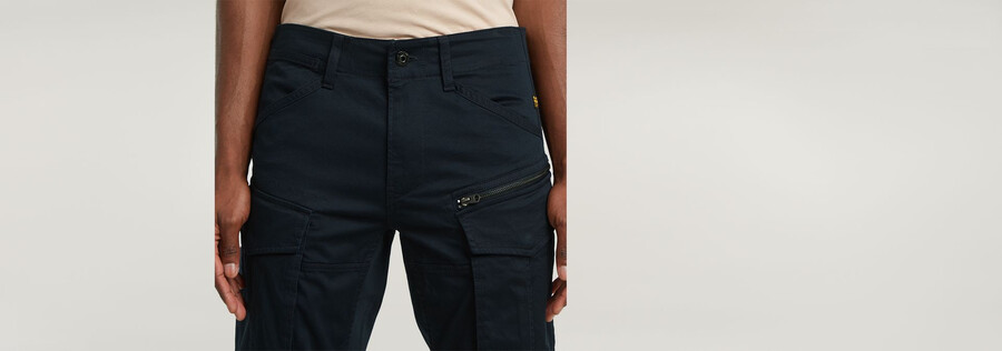 pantaloncini rovic zip regular