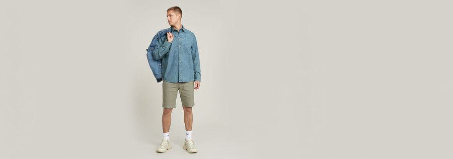 pantaloncini chino slim bronson 3.0