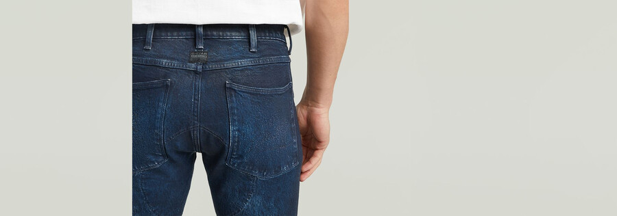 jeans skinny con zip e ginocchia 5620