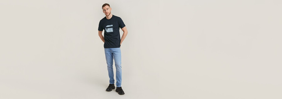 3301 jeans attillati