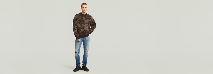 jeans aderenti 3301