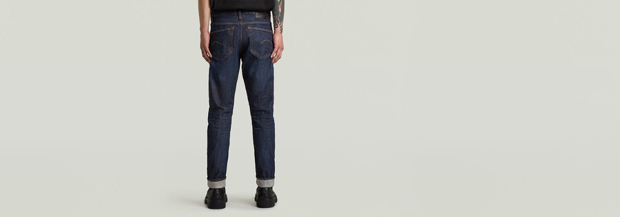 jeans slim con cimosa 3301