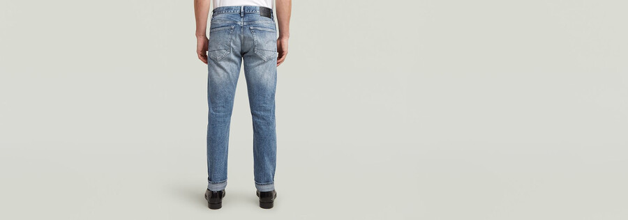 jeans slim con cimosa 3301