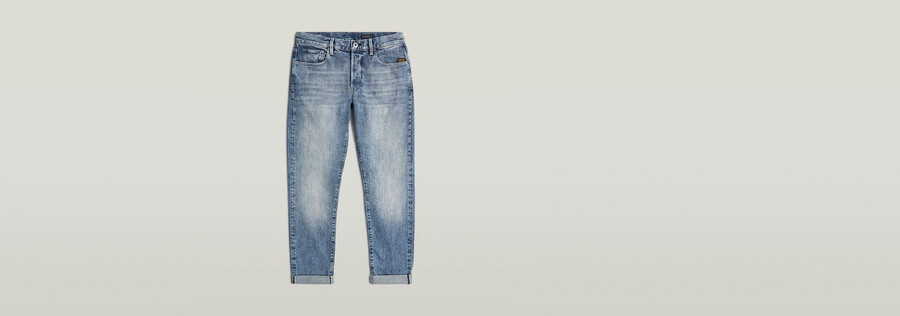 jeans slim con cimosa 3301