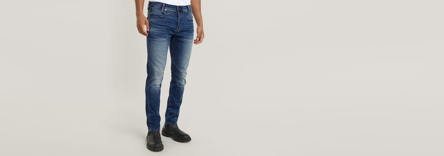jeans slim a 5 tasche d-staq