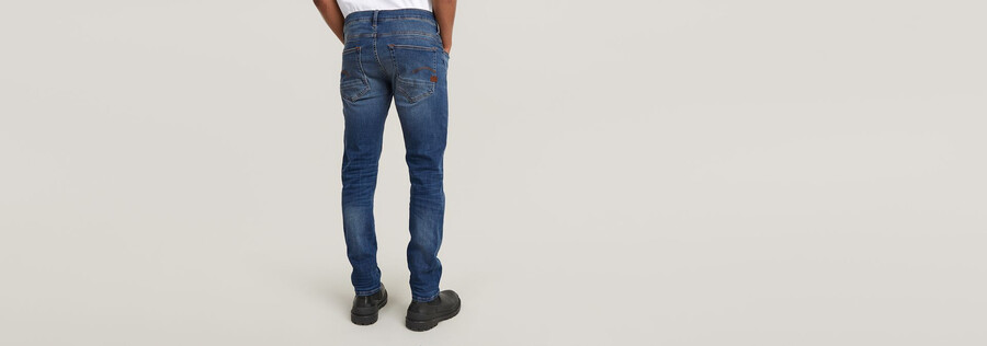 jeans slim a 5 tasche d-staq