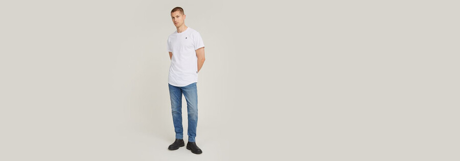 jeans slim a 5 tasche d-staq