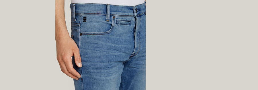 jeans slim a 5 tasche d-staq