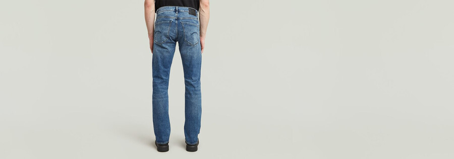 jeans dritti mosa