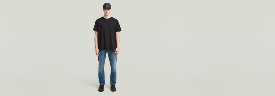 jeans dritti mosa