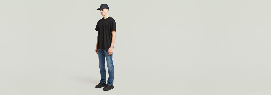 jeans dritti mosa