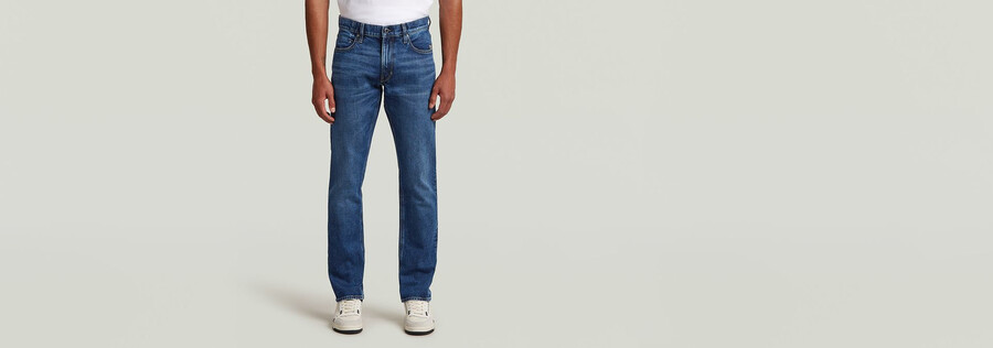 jeans dritti mosa
