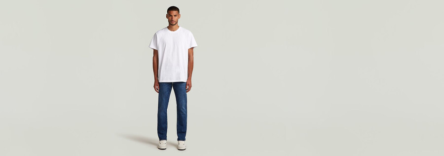 jeans dritti mosa