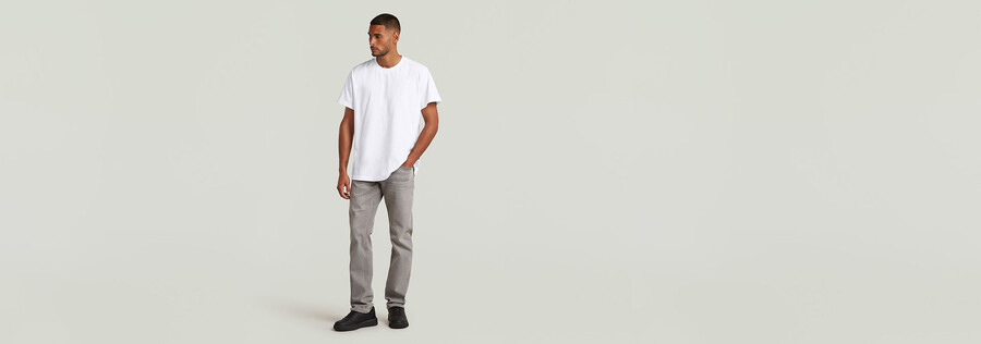 jeans dritti mosa