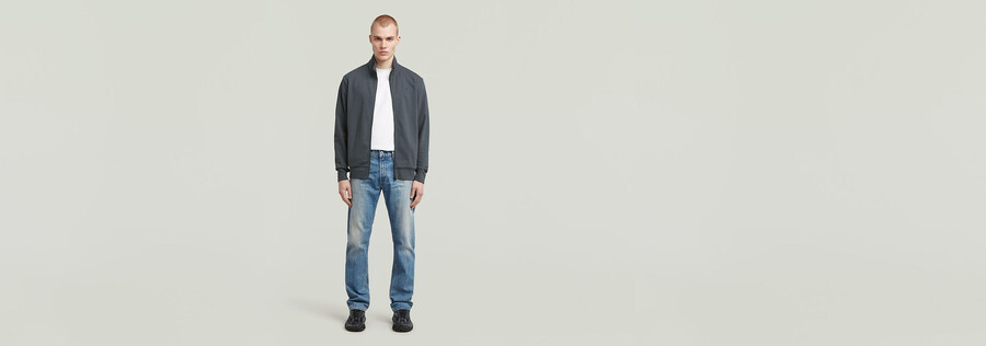 jeans dritti mosa