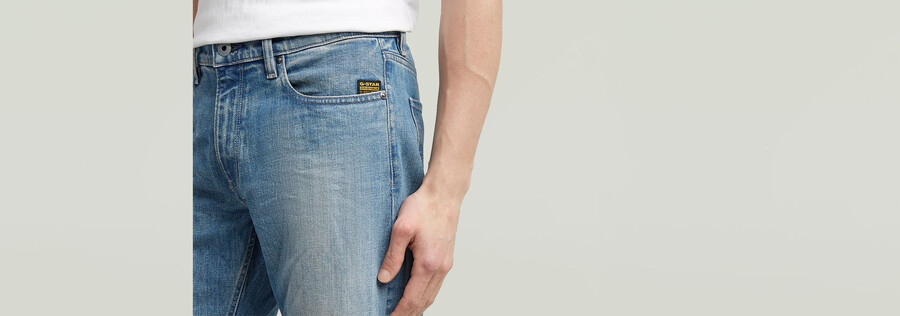 jeans dritti mosa