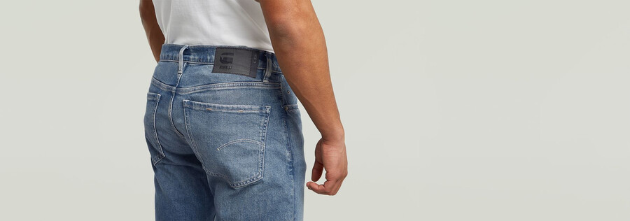 jeans dritti mosa