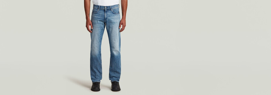 jeans dritti mosa