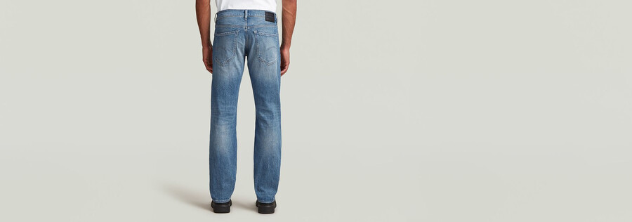 jeans dritti mosa