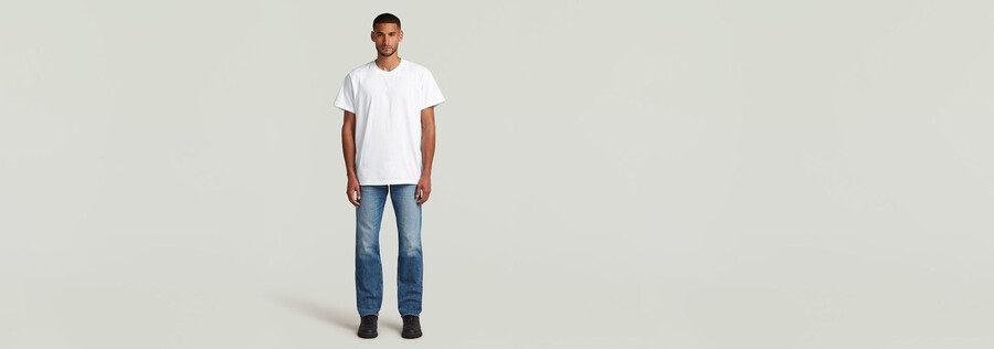 jeans dritti mosa