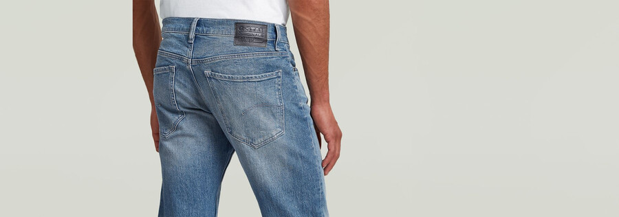 jeans dritti mosa
