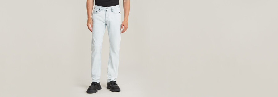 jeans dritti mosa