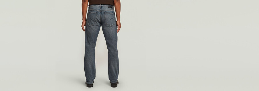 jeans dritti mosa
