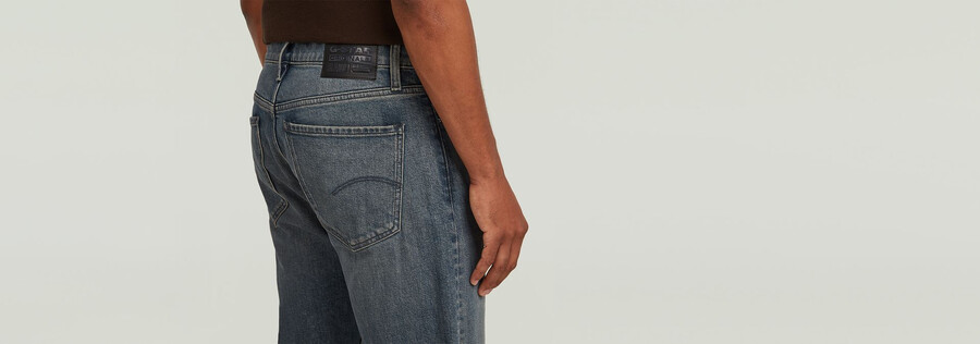 jeans dritti mosa