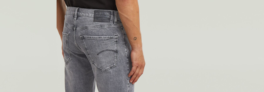 jeans dritti mosa