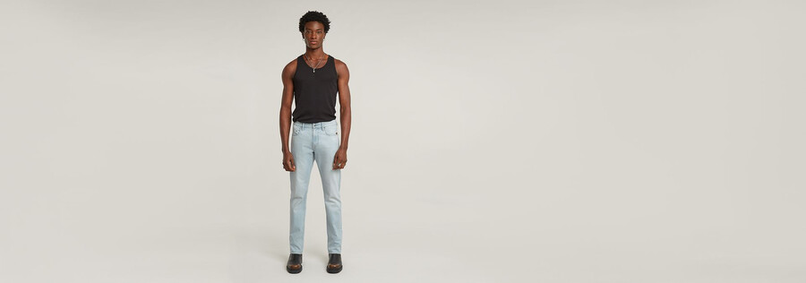 jeans dritti mosa
