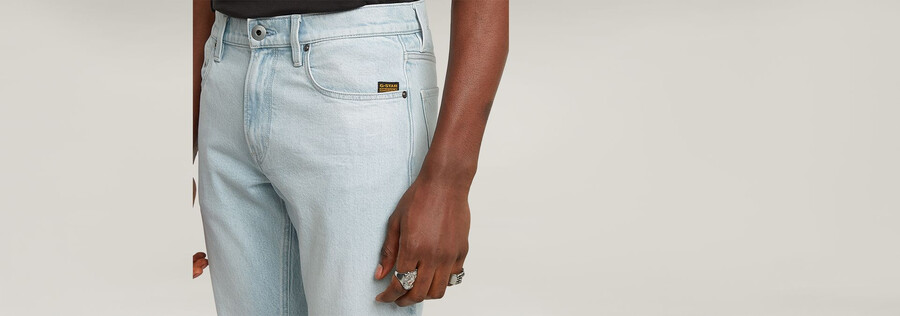 jeans dritti mosa