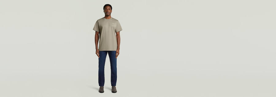 jeans dritti mosa