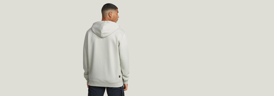 maglione con cappuccio premium core