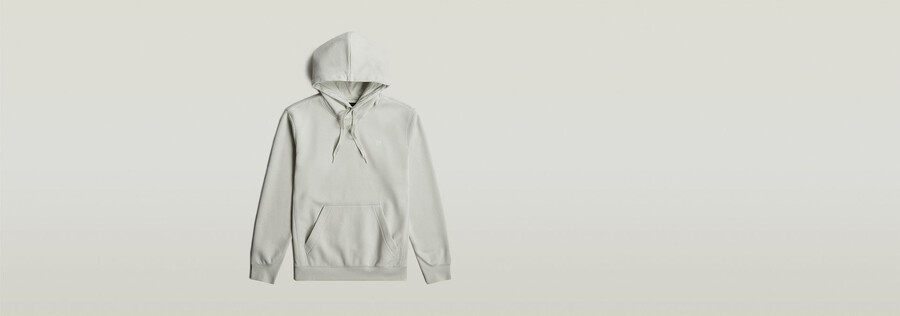 maglione con cappuccio premium core
