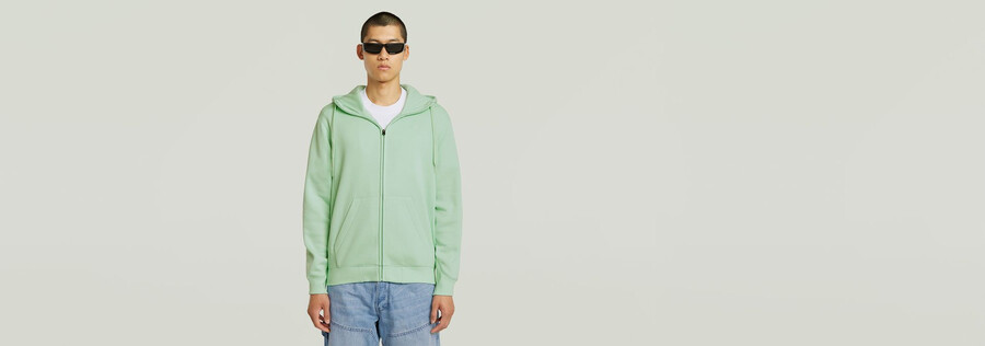maglione con cerniera premium core