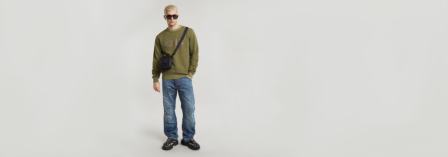 maglione lavato con logo g distrutto