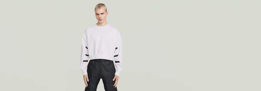felpa corta unisex wvb