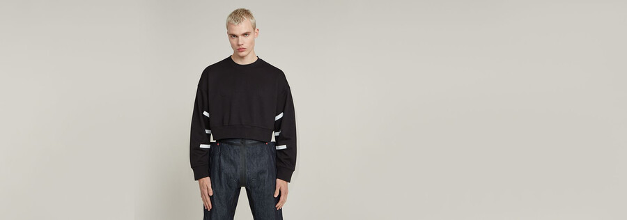 felpa corta unisex wvb