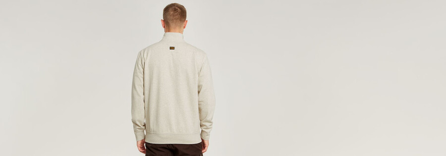maglione con mezza zip nifous